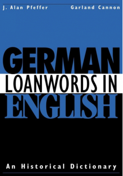 German Loanwords in English