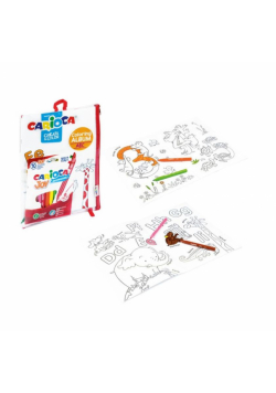 Kolorowanka + 10 pisaków CARIOCA