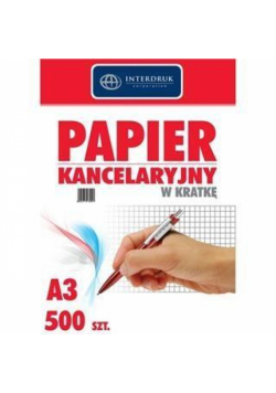 Papier kancelaryjny A3/500K kratka