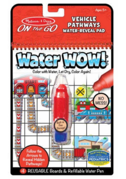 Kolorowanka wodna Water wow Pojazdy