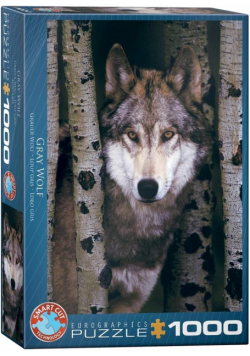 Puzzle 1000 Szary wilk