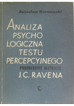 Analiza psychologiczna testu percepcyjnego