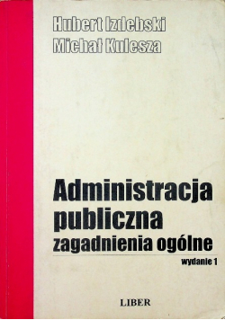 Administracja publiczna Zagadnienia ogólne