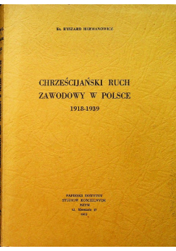 Chrześcijański ruch zawodowy w polsce