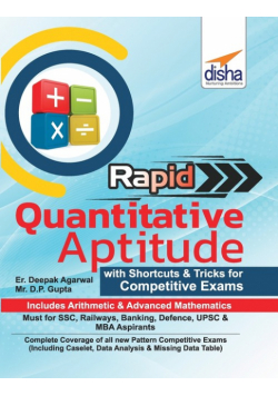 Rapid Quantitative Aptitude - Book of Shortcuts & Tricks for Competitive Exams