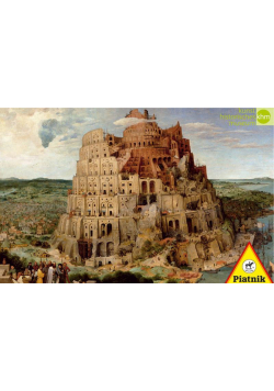 Puzzle 1000 - Brueghel. Wieża Babel PIATNIK