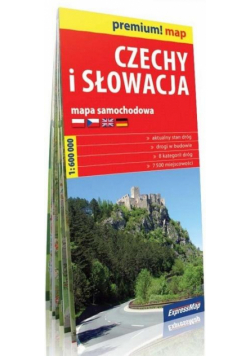 Premium! map Czechy i Słowacja 1:600 000 w.2019