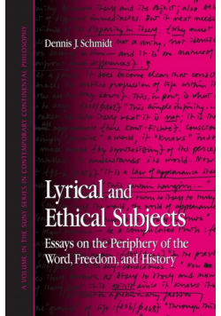 Lyrical and Ethical Subjects