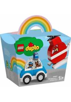 Lego DUPLO 10957 Helikopter strażacki i radiowóz