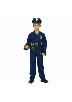 Strój policjanta USA rozm.120/130cm