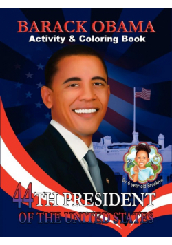 Barack Obama Activity & Coloring Book