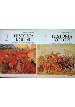 Historia koloru w dziejach malarstwa europejskiego Tom 1 i 2