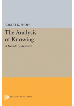 The Analysis of Knowing