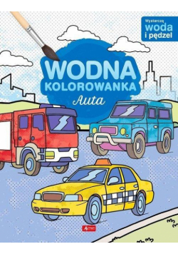 Wodna kolorowanka. Auta