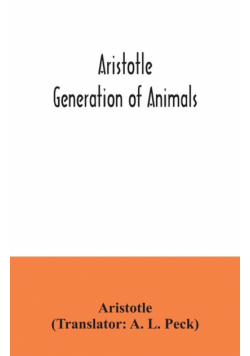Aristotle; Generation of animals