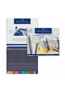 Kredki Goldfaber 24 kol. opak. metal FABER CASTELL