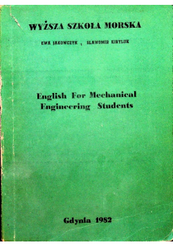 english for mechanical