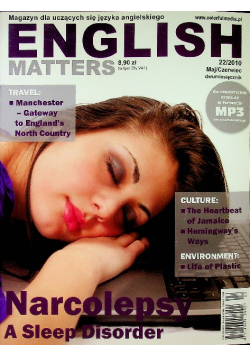 English matters nr 22 / 2010 Narcolepsy A Sleep Disorder