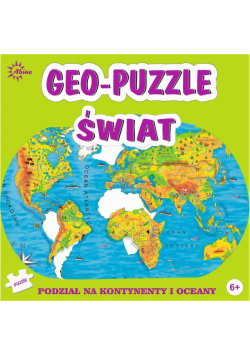 Geo puzzle - Świat ABINO