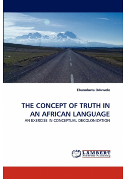 The Concept Of Truth In An African Language