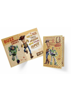 Karnet B6 DS-007 Urodziny 6 Toy Story