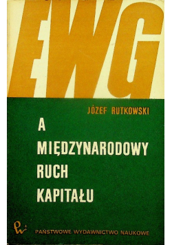 EWG a międzynarodowy ruch kapitału