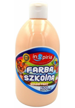 Farba szkolna cielista 500ml