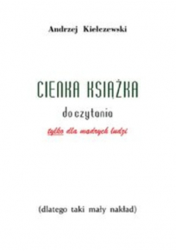 Cienka książka do czytania