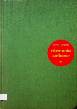 Równania całkowe