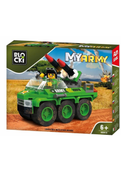 Klocki Blocki MyArmy Wóz z rakietami