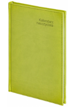 Kalendarz nauczyciela A5 tygodniowy Vivella Seledyn 2022/2023