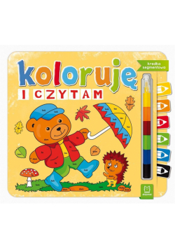 Koloruję i czytam. Kredka segmentowa