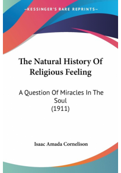 The Natural History Of Religious Feeling