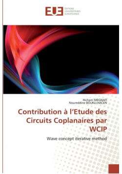 Contribution à l''etude des circuits coplanaires par wcip