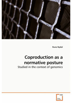 Coproduction as a normative posture