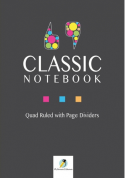 Classic Notebook Quad Ruled with Page Dividers