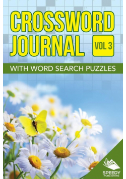 Crossword Journal Vol 3 with Word Search Puzzles