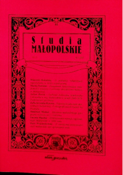 Studia małopolskie nr 1/ 1997