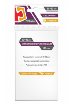 Koszulki Standard European Premium 59x92 (100szt)