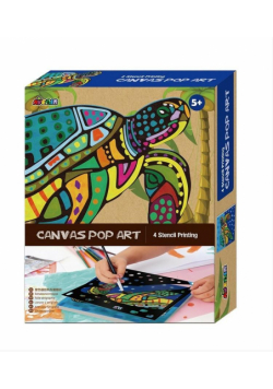 Płótno Pop art Żółw