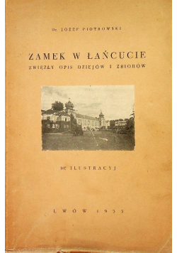 Zamek w Łańcucie 1933 r.