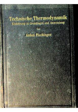 Technische thermodynamik