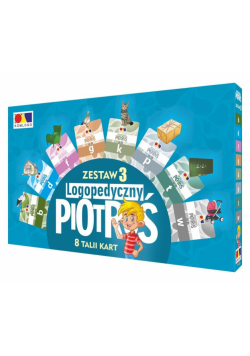 Logopedyczny Piotruś. Memory zestaw 3