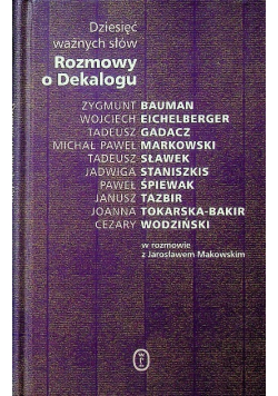 Rozmowy o Dekalogu