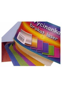 Wycinanka A4/6K brokat laser