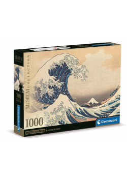 Puzzle 1000 Compact Museum Hokusai: La Grande Onda
