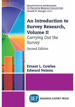An Introduction to Survey Research, Volume II