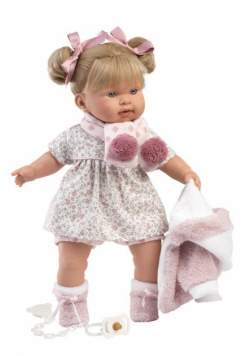 Płacząca lalka 42 cm Alexandra
