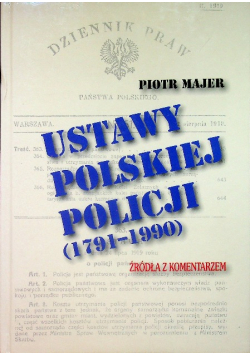Ustawy polskiej policji