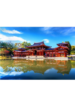 Puzzle 1000 Japonia, Świątynia w Byodo
